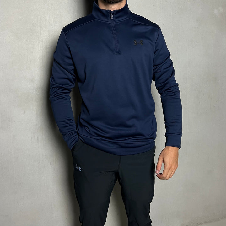 Under Armour Fleece Half-Zip Navy