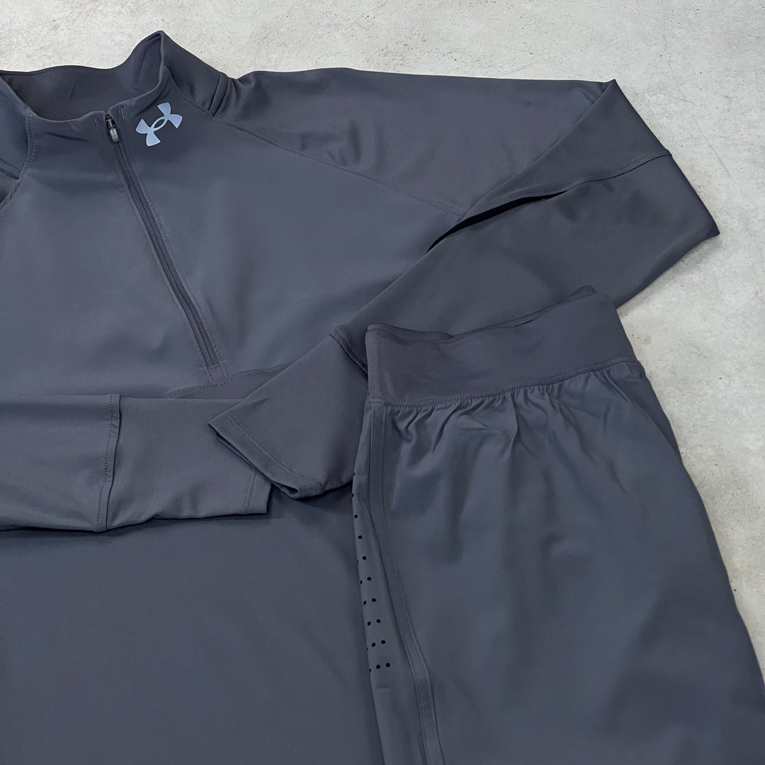 Under Armour Half-Zip Set Grey