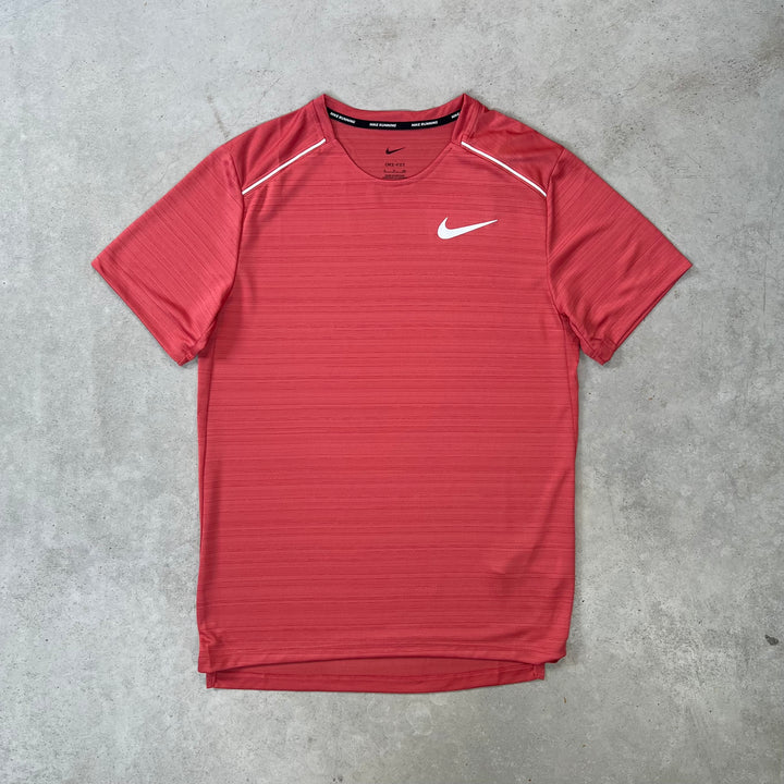 Nike Miler T-Shirt Adobe Red