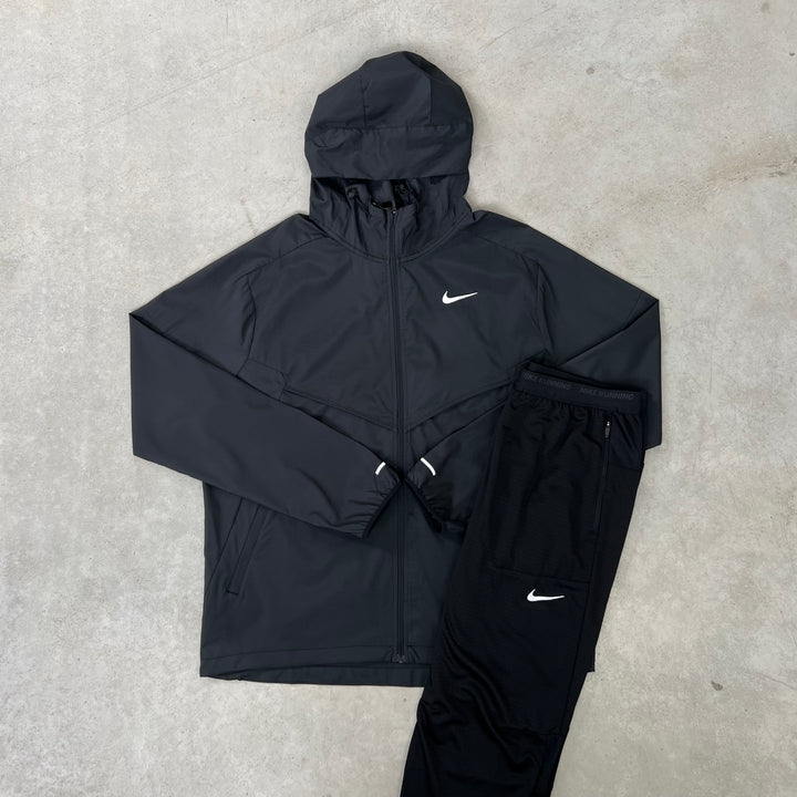 Nike Running Tracksuit Black