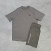Under Armour Tech Wordmark Short Set Brown