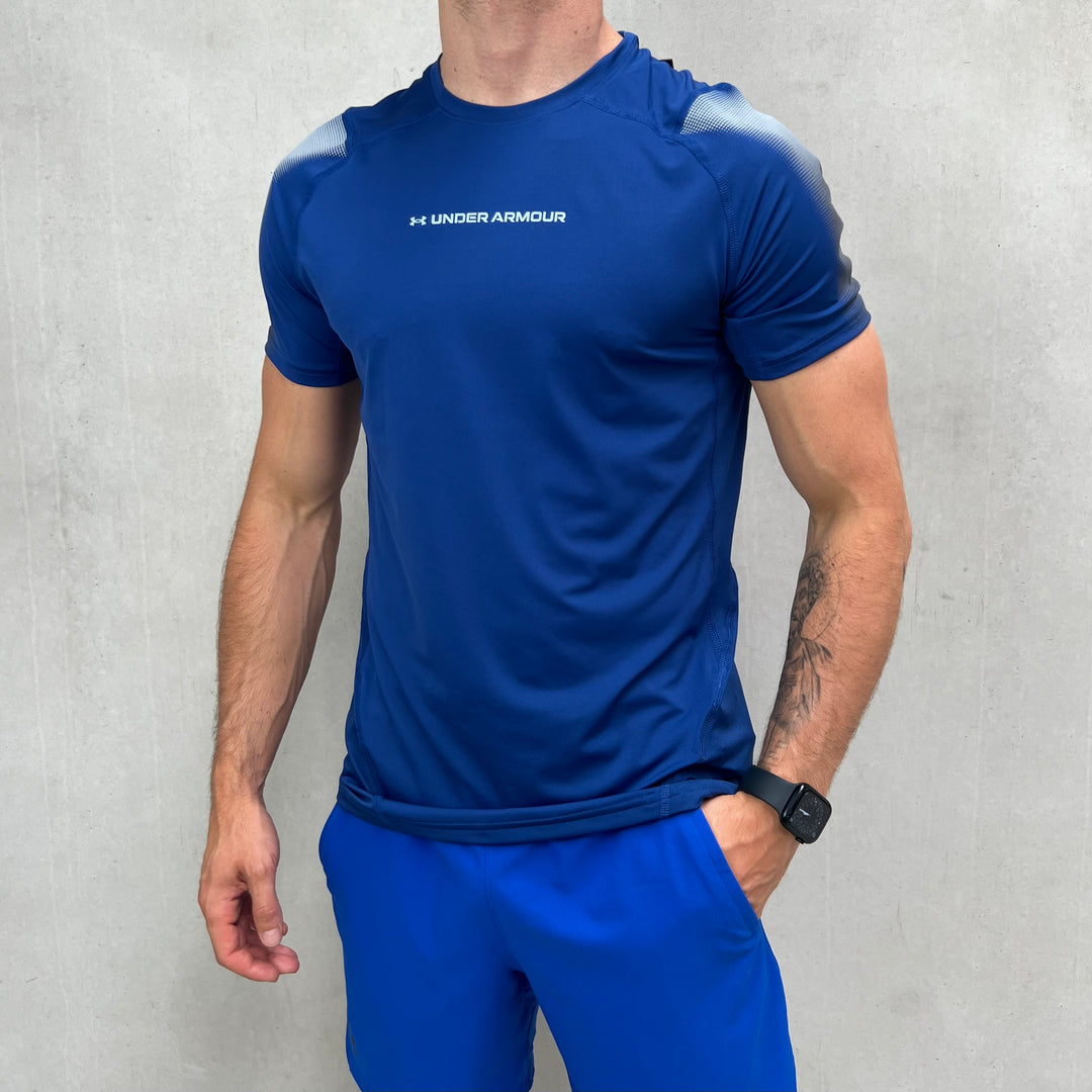 Under Armour Fitted T-Shirt Blue