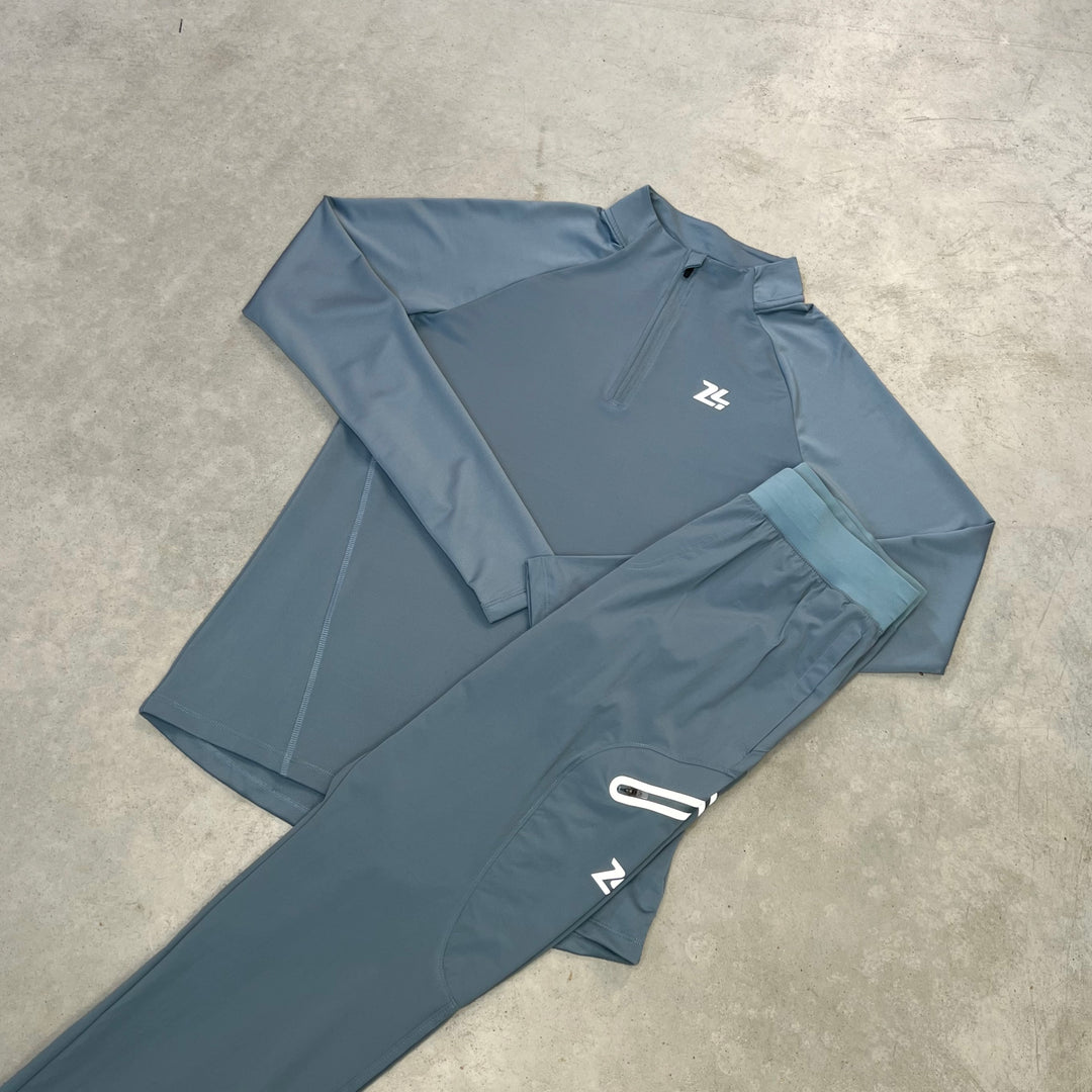 24Motions Dynamic Cargo Tracksuit Slate Blue