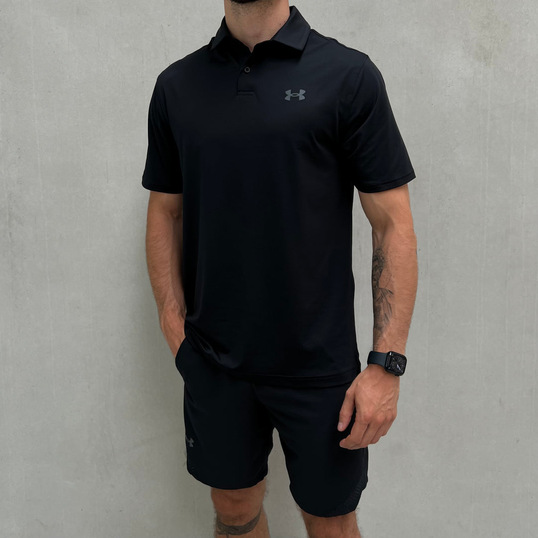 Under Armour Short Polo Set Black