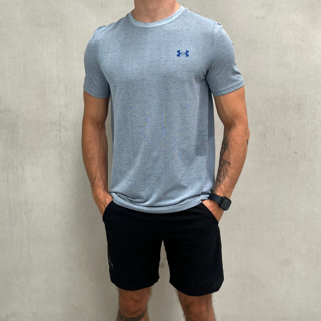 Under Armour Seamless T-Shirt Light Blue