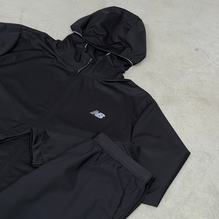 New Balance Reflective Tracksuit Black