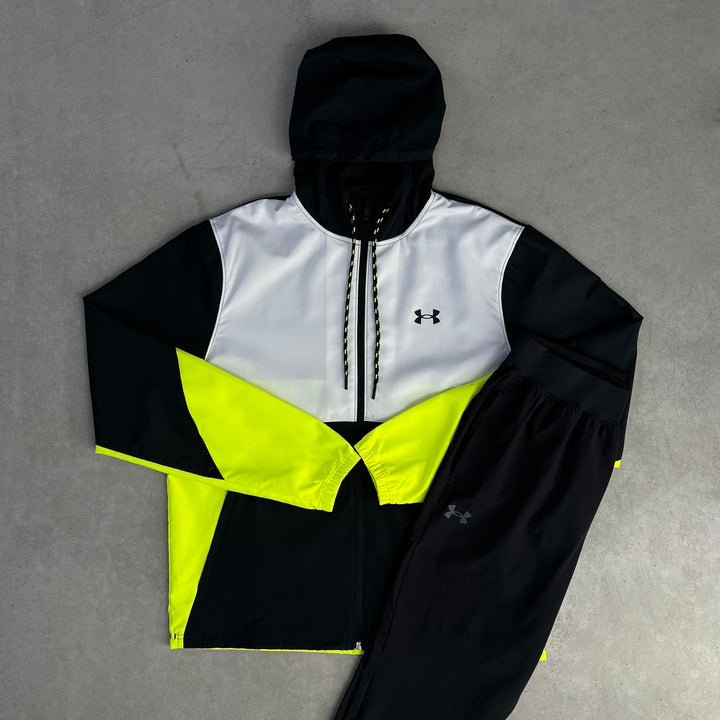 Under Armour Windbreaker Woven Tracksuit Black Volt