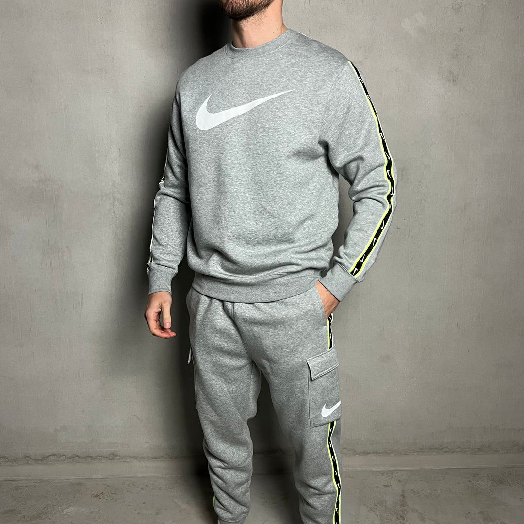 Nike Cargo Fleece Tracksuit Grey