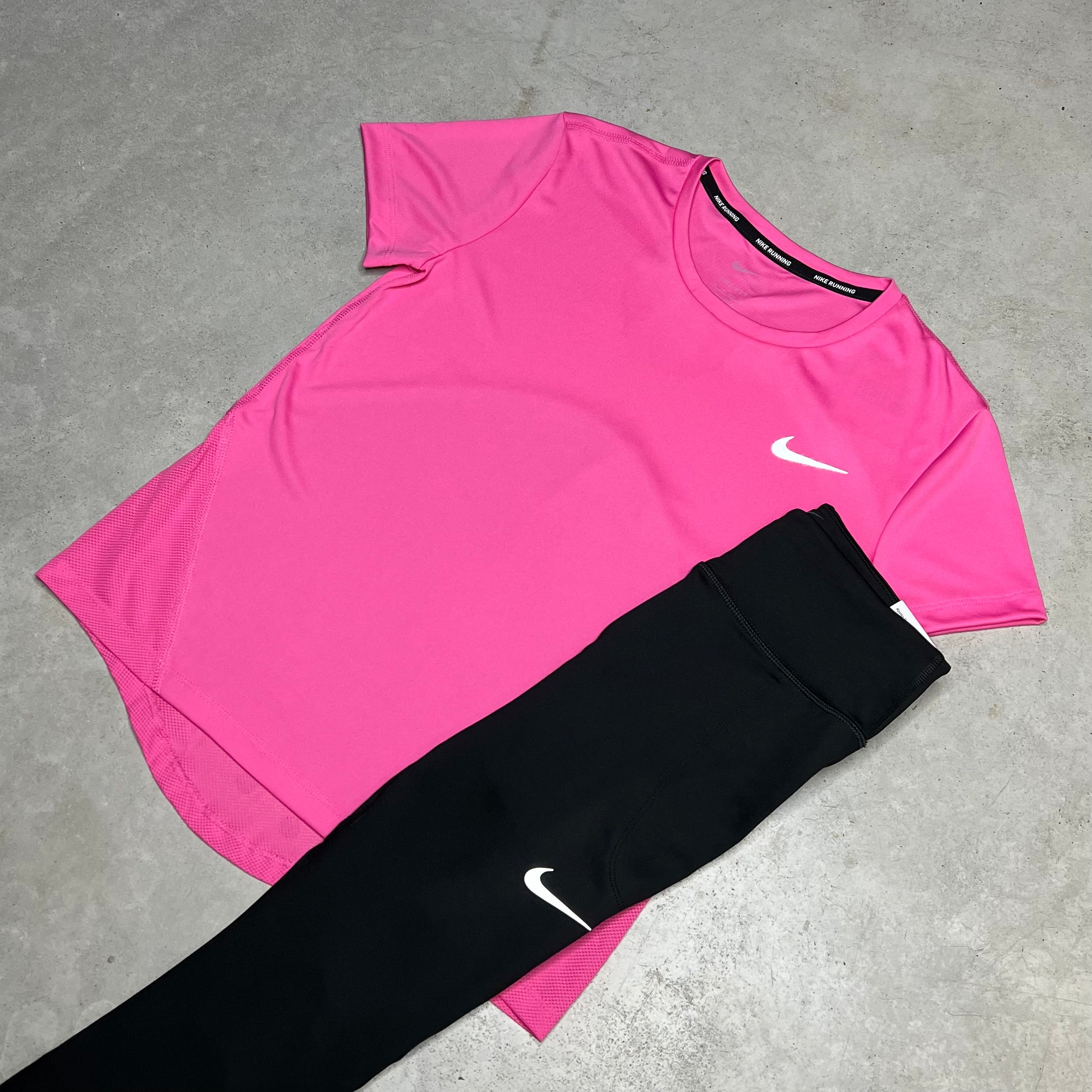 hot pink nike set