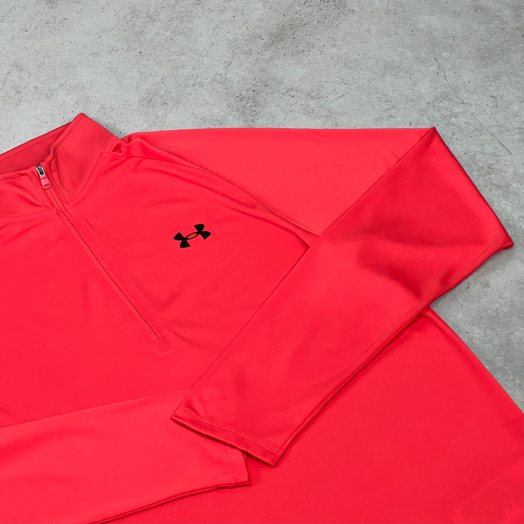 Under Armour Half-Zip Red Soltice