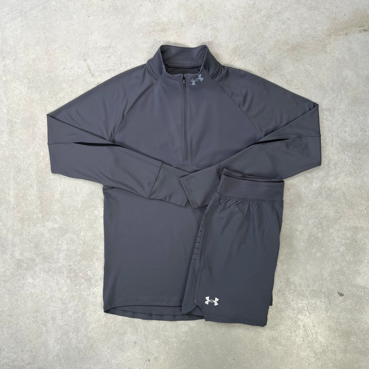 Under Armour Half-Zip Set Grey