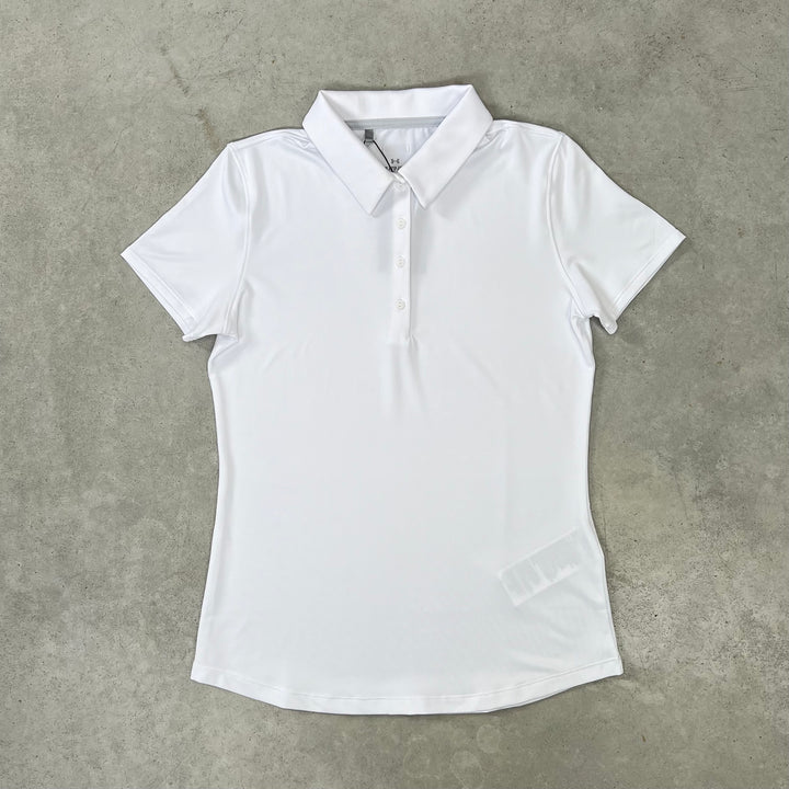 Under Armour Polo Shirt White Women