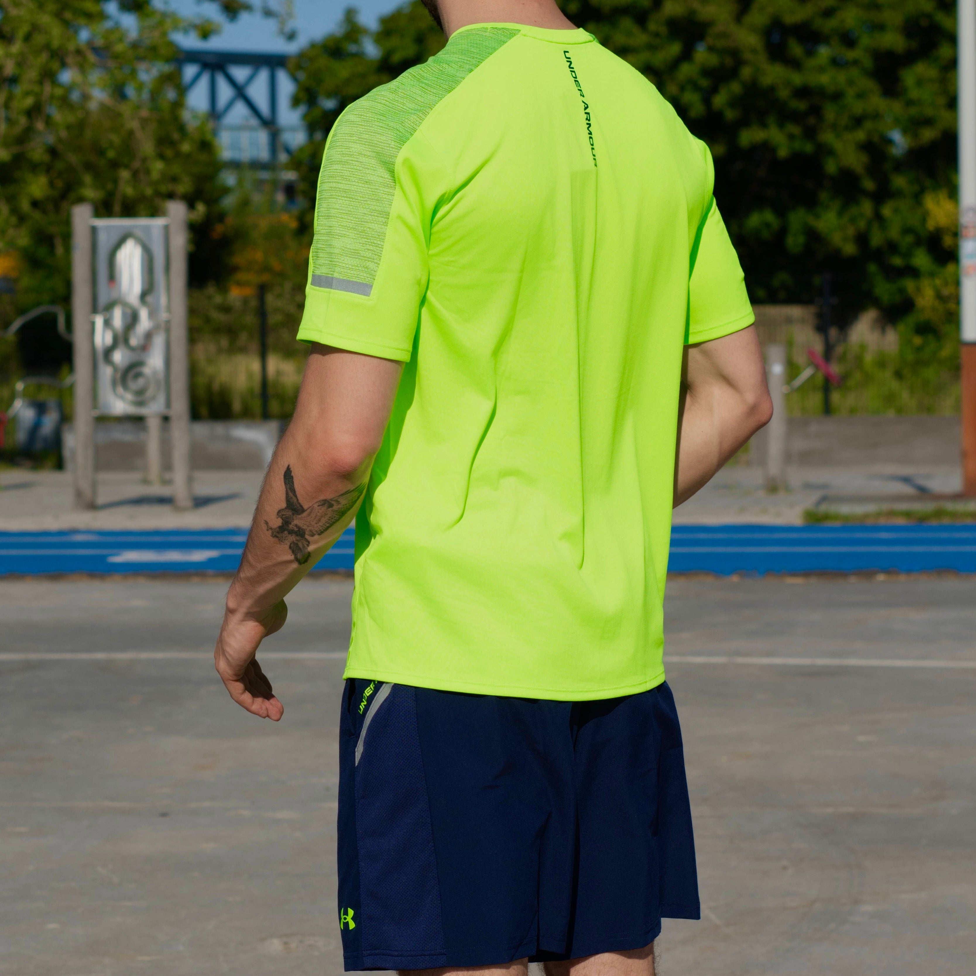 Under Armour Utility Short Set Green Navy – 24motions