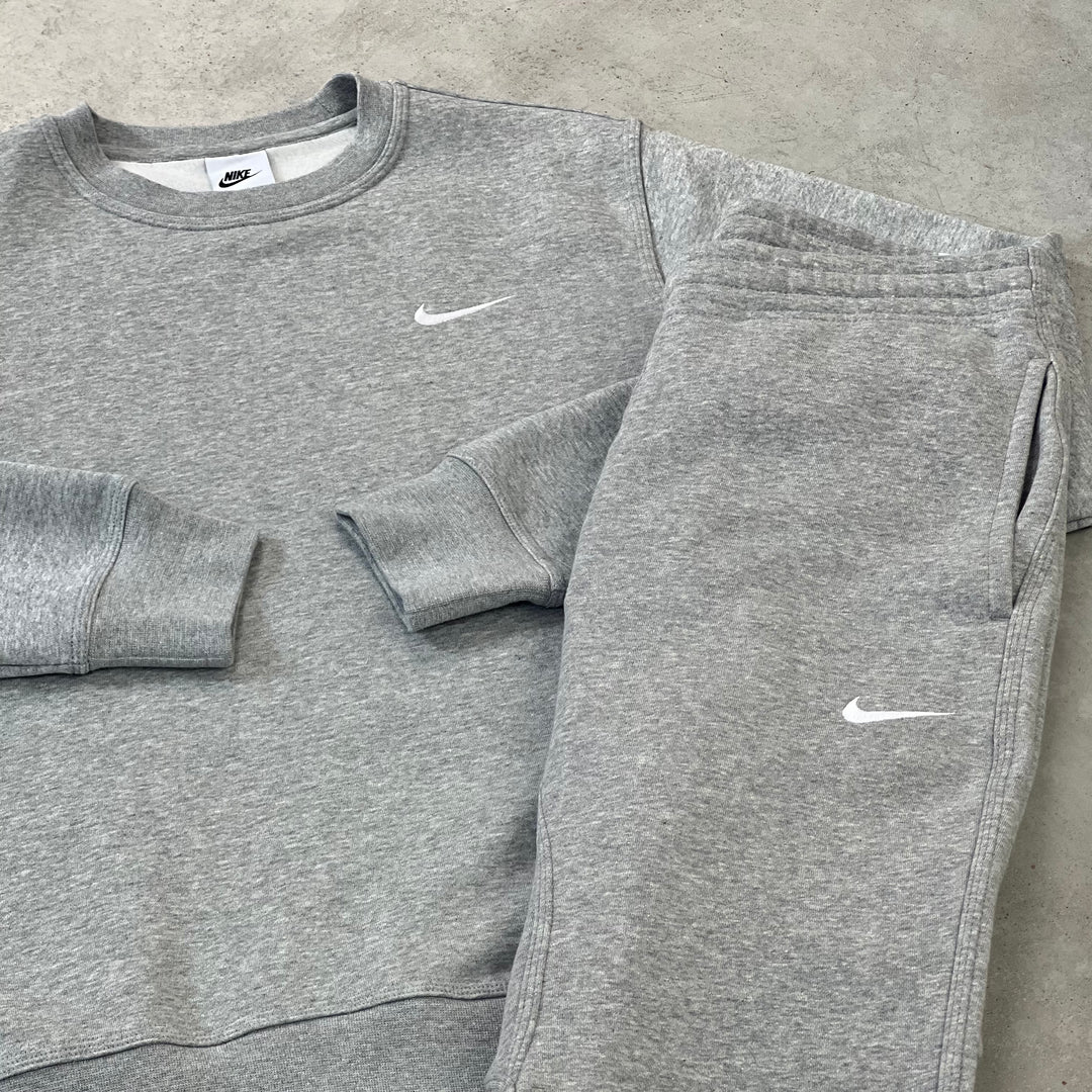 Nike Fleece Tracksuit Grey