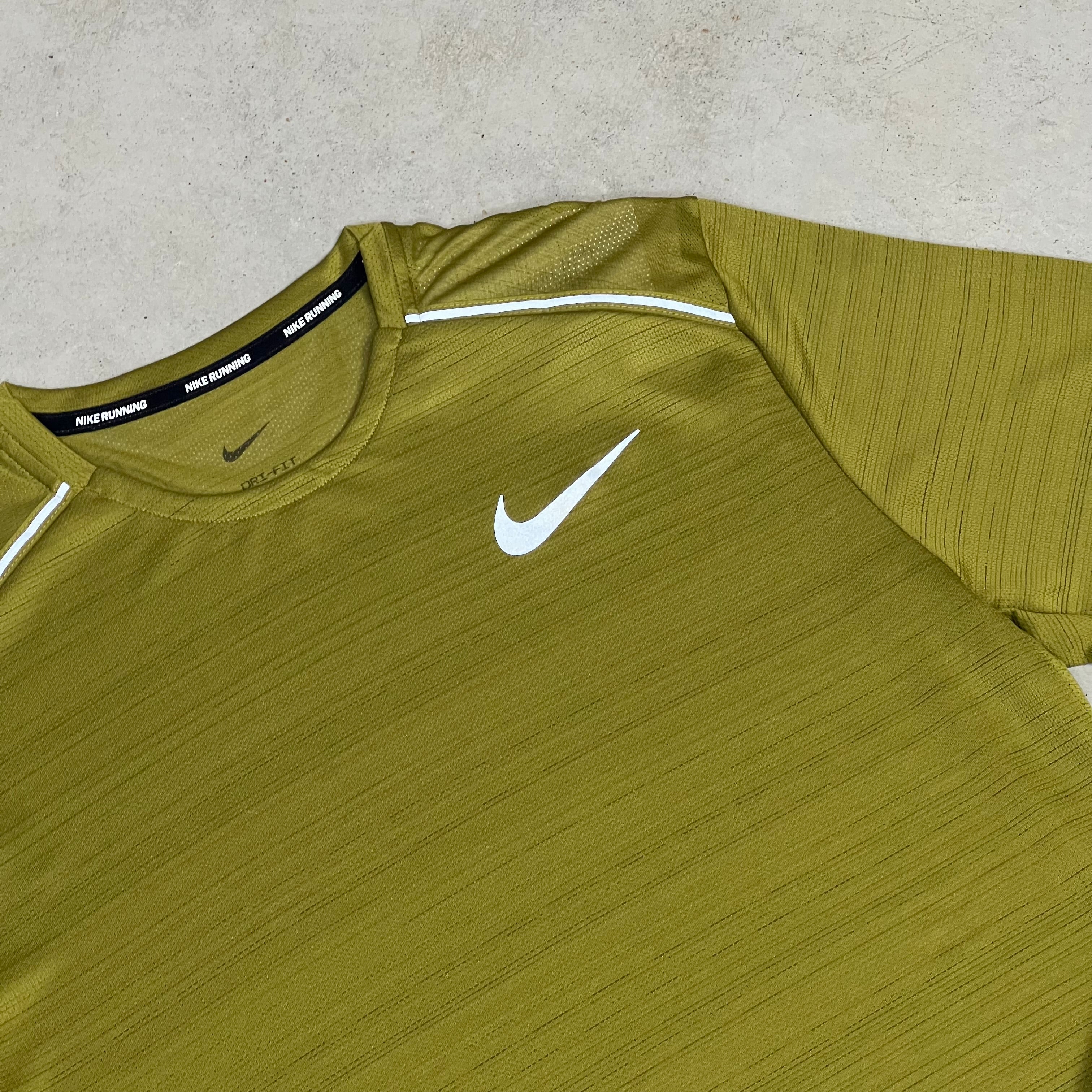 nike miler khaki