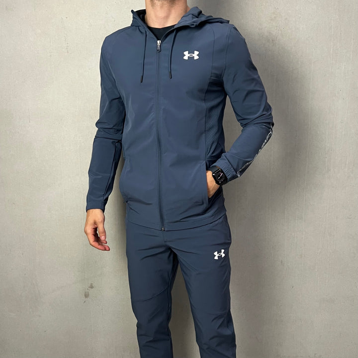 Under Armour Vanish Woven Windrunner Blue Grey