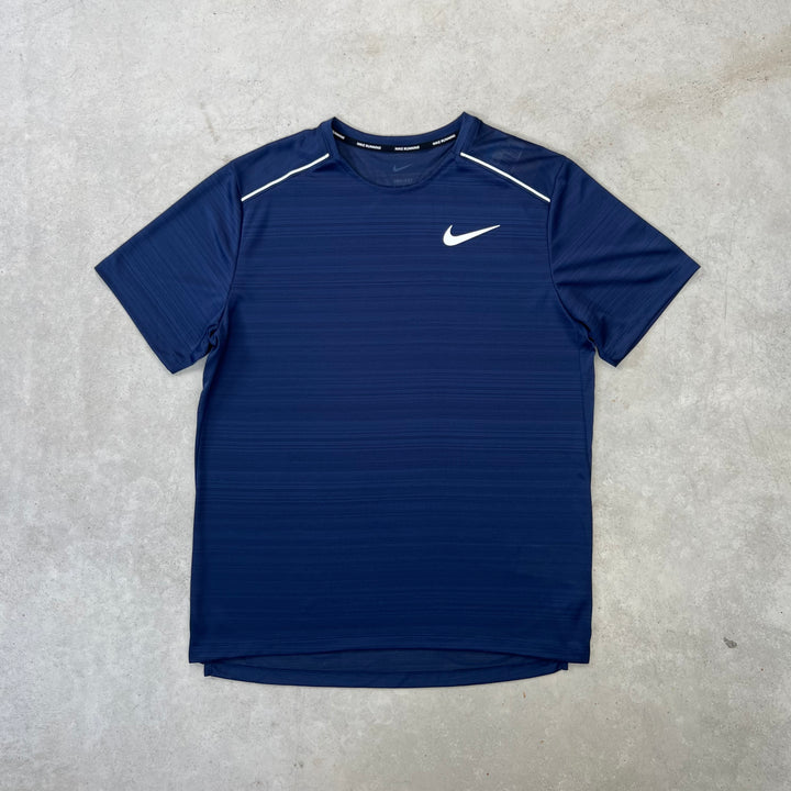 Nike Miler T-Shirt Navy