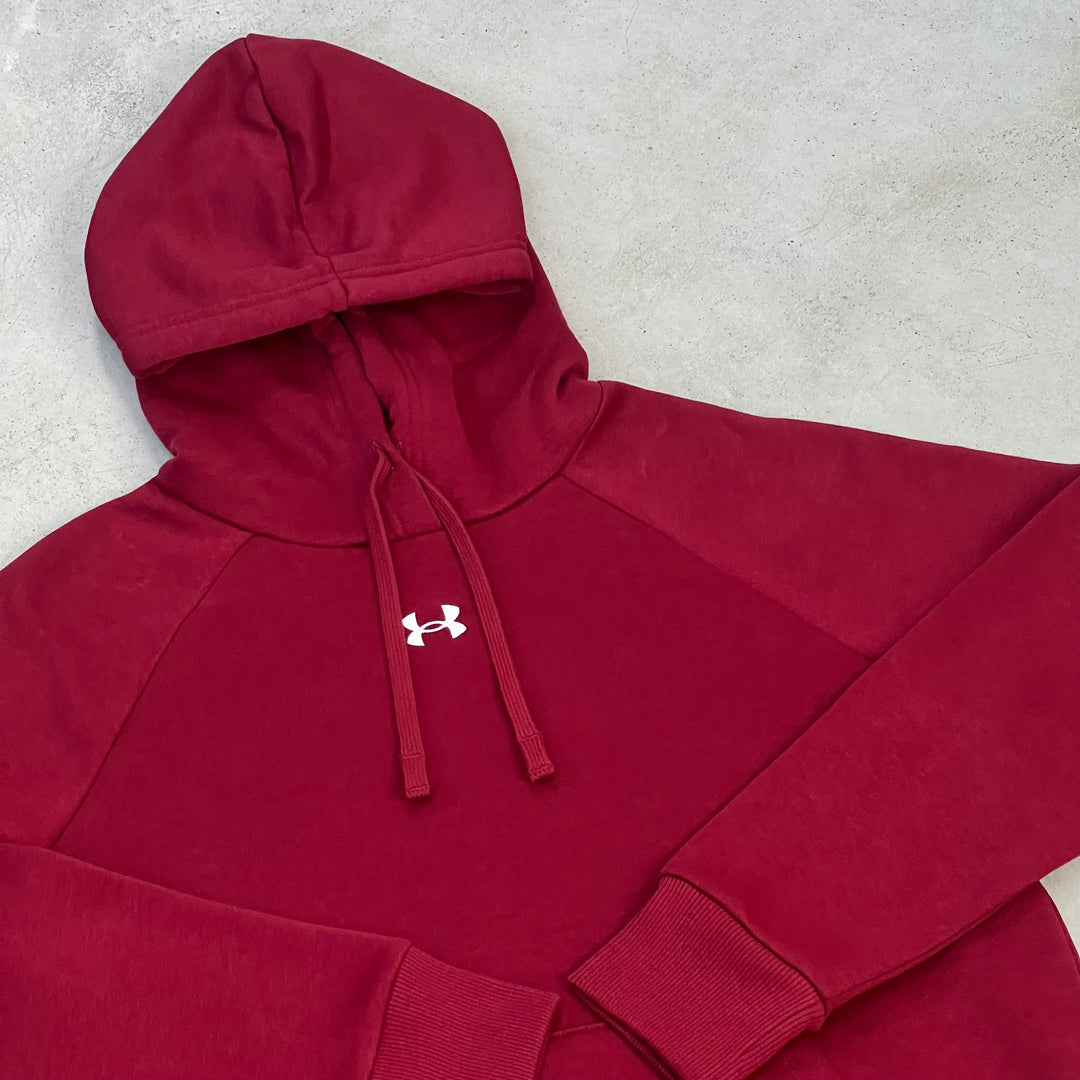 Under Armour Fleece Hoodie Bordeaux Red Women