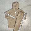Nike Essential Fleece Tracksuit Brown Beige