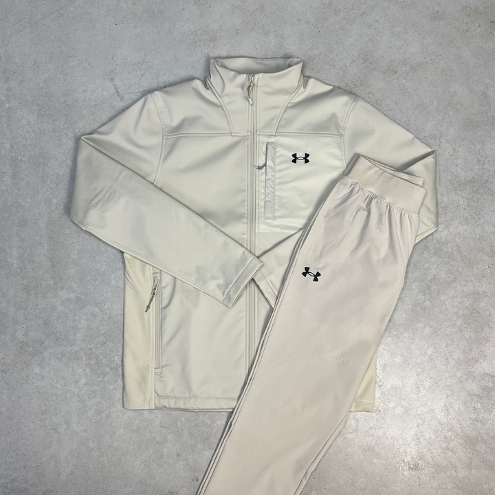 Under Armour Storm Tracksuit Beige