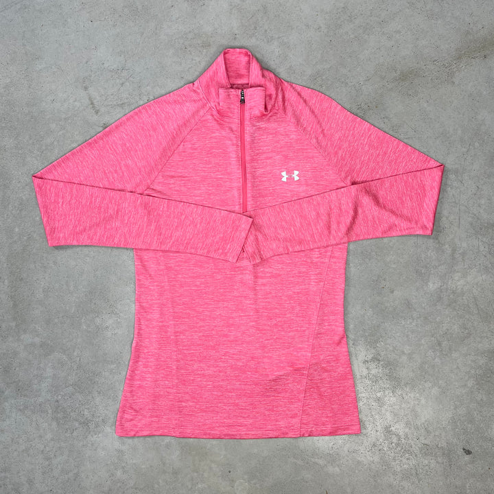 Under Armour Half-Zip Pink Women