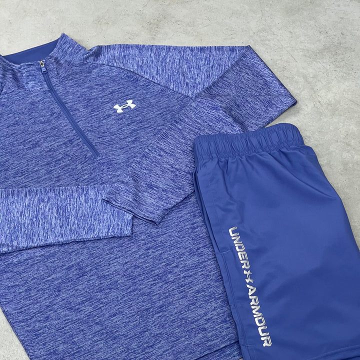 Under Armour Half-Zip Set Purple