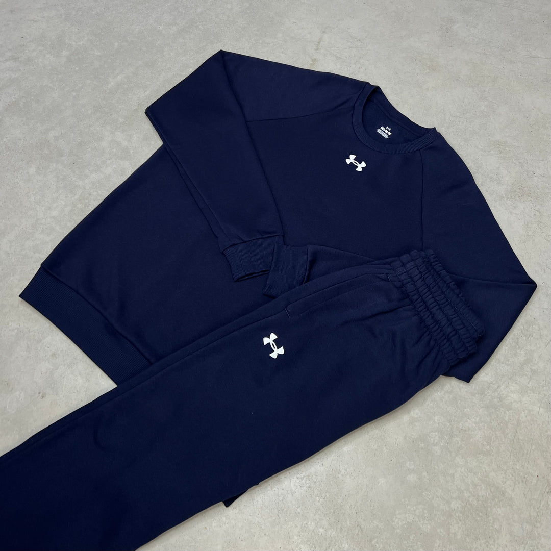 Under Armour Fleece Tracksuit Navy