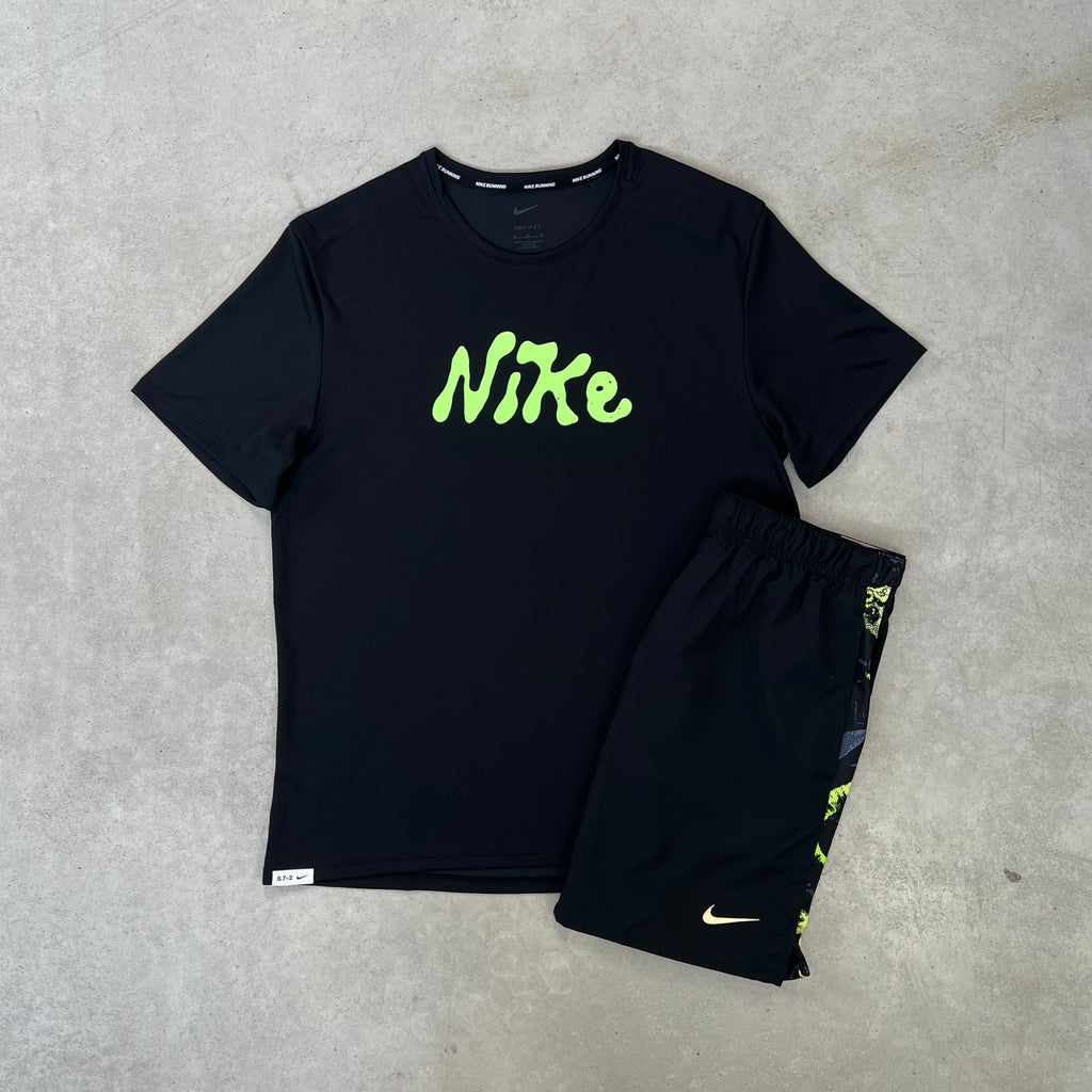 nike miler lime