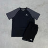 Trailberg Rapid Dash Short Set Black Grey