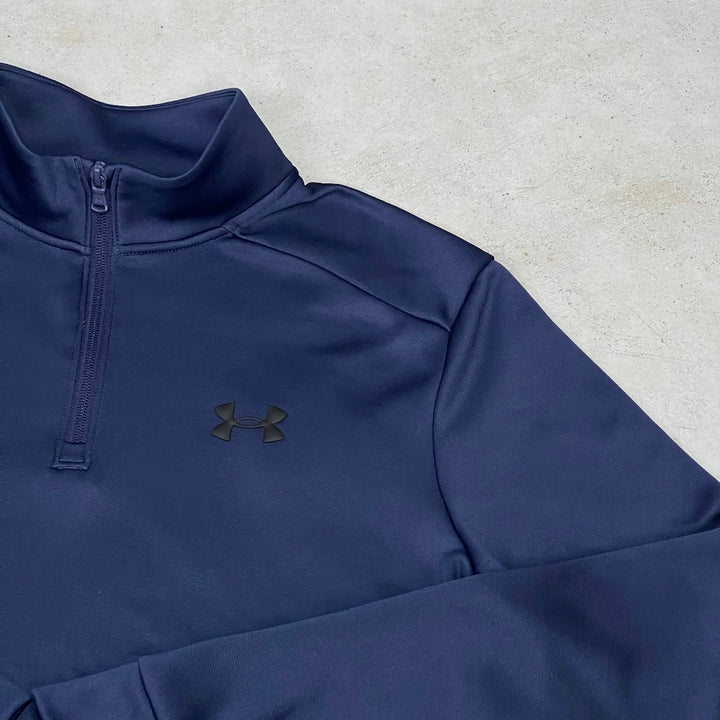 Under Armour Fleece Half-Zip Navy