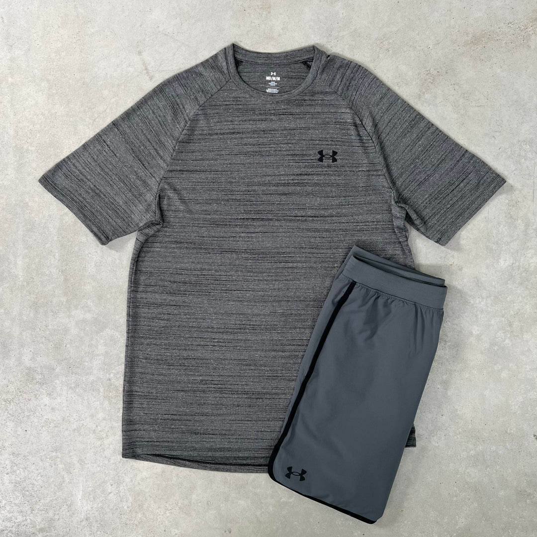 Under Armour Short Set Grey 24motions