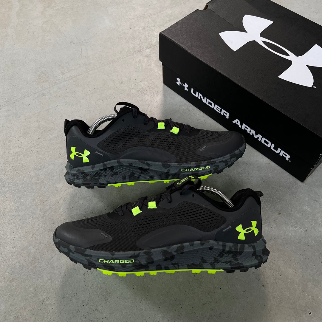 Under Armour Charged Black Grey Camo
