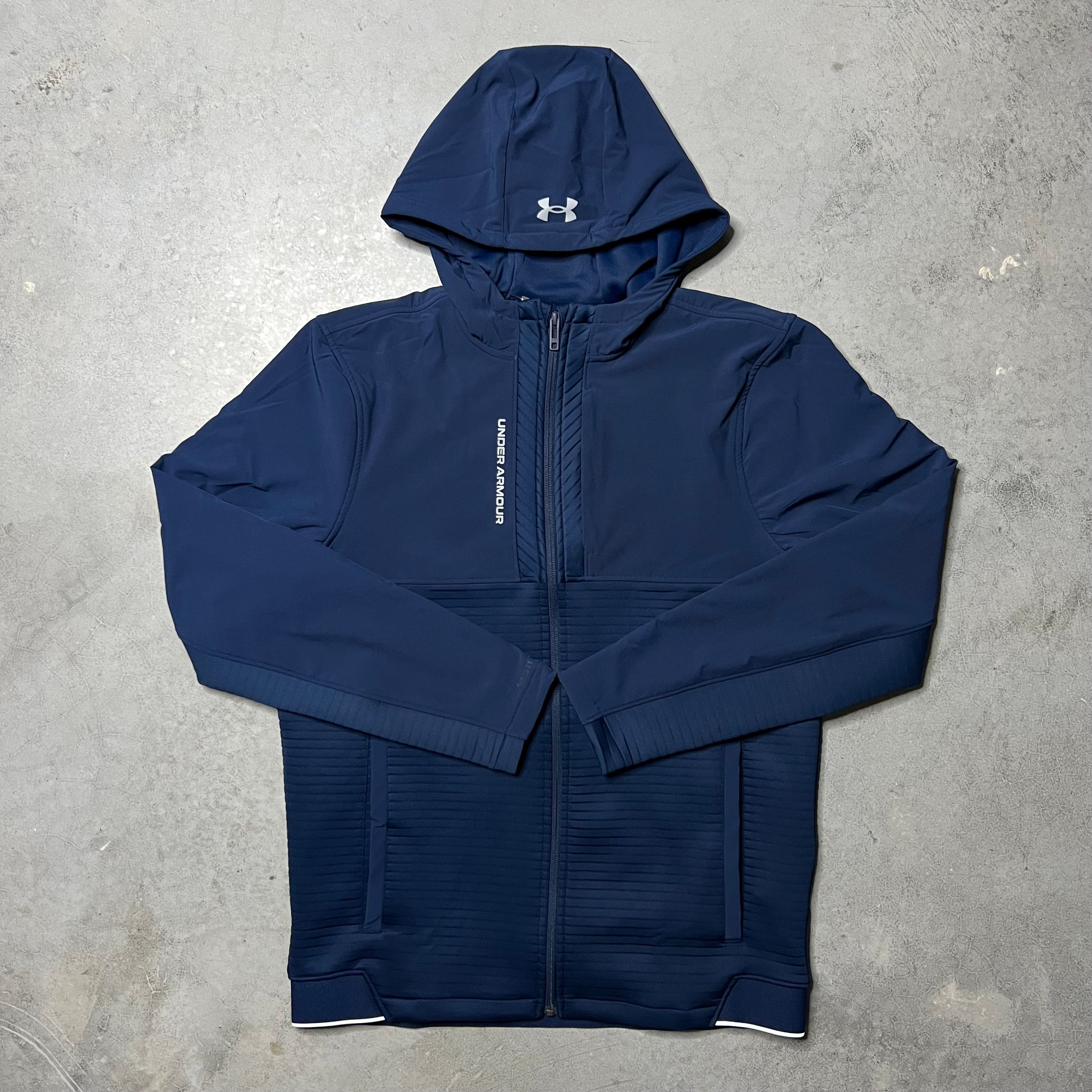 Under armour storm online jacket blue