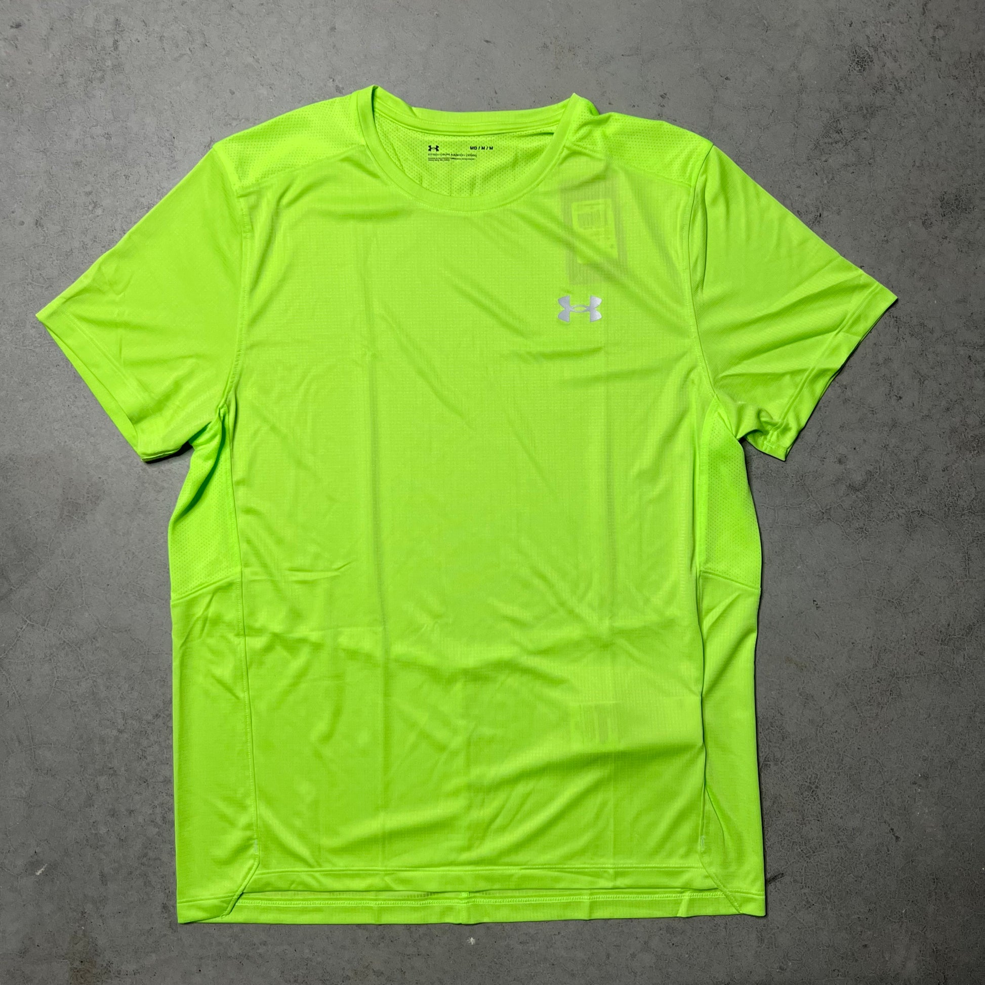 under armour lime green shirt