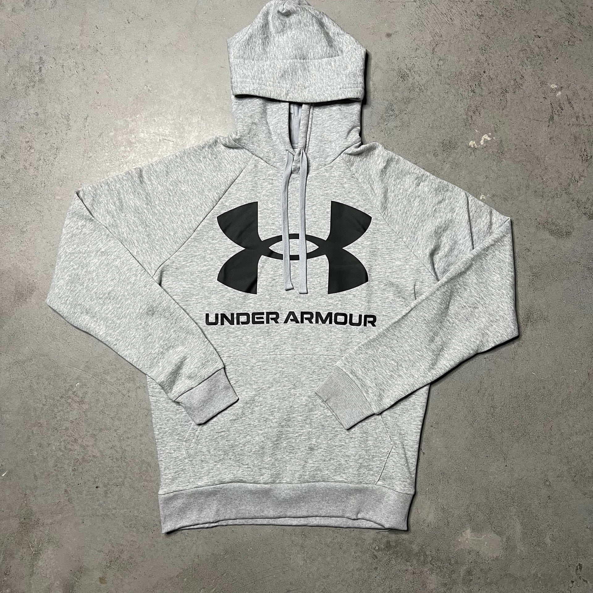 Under armour sale grey hoodie