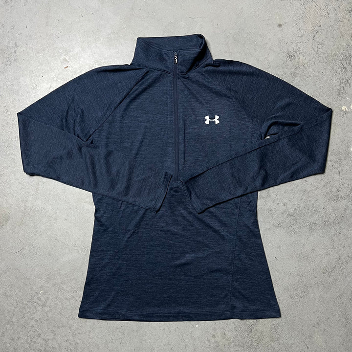 Under Armour Half Zip Navy Women